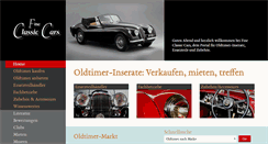 Desktop Screenshot of fine-classic-cars.ch